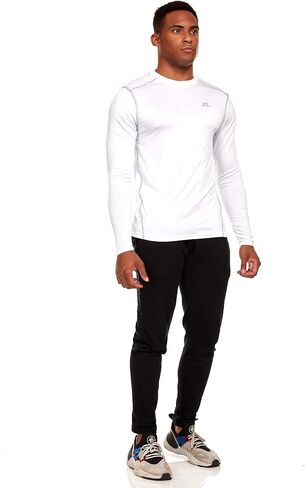 Russell Athletic Men's Fitted Long Sleeve Performance T-Shirt in Kuwait