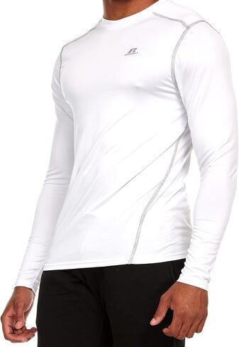 Russell Athletic Men's Fitted Long Sleeve Performance T-Shirt in Kuwait