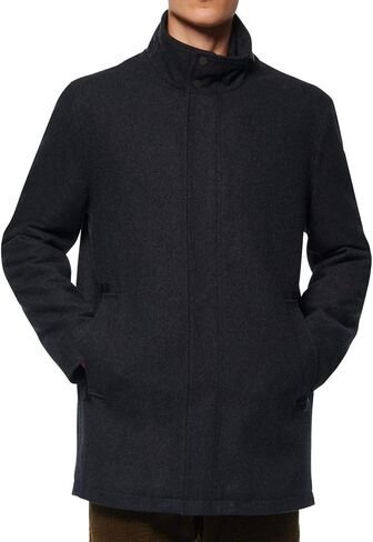 Marc New York by Andrew Marc Men's Wool Barton Jacket with Nylon Bib Insert in Saudi Arabia