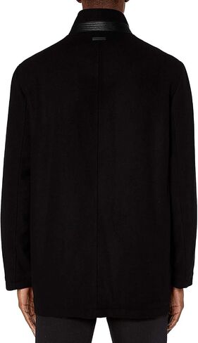 Marc New York by Andrew Marc Men's Wool Barton Jacket with Nylon Bib Insert in Saudi Arabia