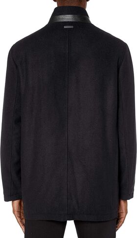 Marc New York by Andrew Marc Men's Wool Barton Jacket with Nylon Bib Insert in Saudi Arabia