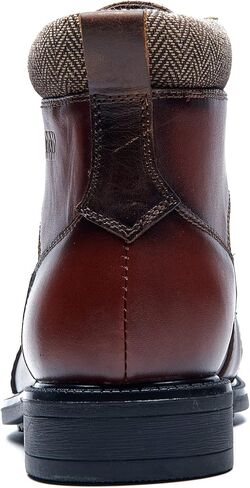 أحذية عمل رجالية، جلد أصلي غير لامع، حذاء أكسفورد أنيق برباط علوي، نعل مطاطي مضاد للانزلاق in Kuwait