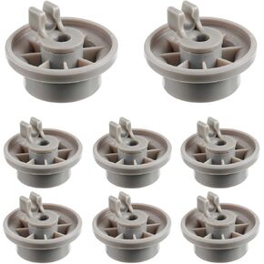 BOJACK 4-Pack 165314 عجلات غسالة الأطباق ذات الرف السفلي، رف غسالة الأطباق القوي، يستبدل 420198 PS3439123 63016302400 in Kuwait