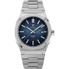CADISEN New Men's Mechanical Watch Diving Watch Vintage Luxury Sapphire German Men's Automatic Stainless Steel Strap 100M Waterproof Mechanical Watch