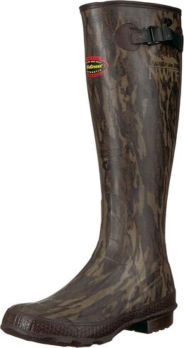 LaCrosse Men's Grange 18" Waterproof Hunting Boot | Heel-Locking Fit with Adjustable Strap, 18" Knee-High Coverage, Rain Boots, Reinforced Toe & Heel, Abrasion-Resistant Rubber in Kuwait