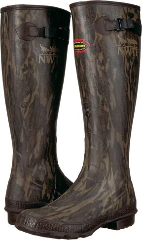 LaCrosse Men's Grange 18" Waterproof Hunting Boot | Heel-Locking Fit with Adjustable Strap, 18" Knee-High Coverage, Rain Boots, Reinforced Toe & Heel, Abrasion-Resistant Rubber in Kuwait
