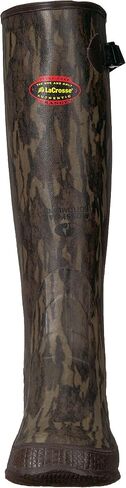 LaCrosse Men's Grange 18" Waterproof Hunting Boot | Heel-Locking Fit with Adjustable Strap, 18" Knee-High Coverage, Rain Boots, Reinforced Toe & Heel, Abrasion-Resistant Rubber in Kuwait