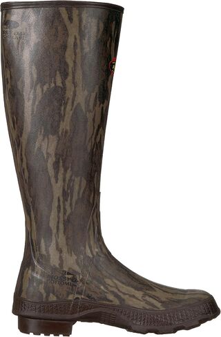 LaCrosse Men's Grange 18" Waterproof Hunting Boot | Heel-Locking Fit with Adjustable Strap, 18" Knee-High Coverage, Rain Boots, Reinforced Toe & Heel, Abrasion-Resistant Rubber in Kuwait