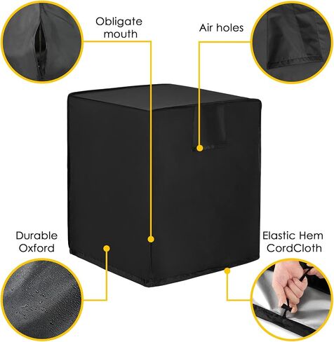 IBUYPADS Ac Outside Cover, Air Conditioner Cover, Air Compressor Cove: Waterproof, Dustproof, Sunscreen, Snowproof in Saudi Arabia