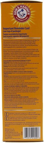 Arm & Hammer Moisture Absorber & Odor Eliminator 16oz Hanging Bag, 4 Pack (8 Bags Total) Eliminates Musty Odors & Freshens Air for Closets, Laundry Rooms, Mud Rooms in Kuwait