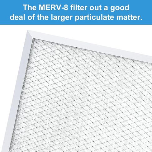 BASEAIRE 4 Pack MERV-8 Filter Replacement Set for Crawl Space/Basement Dehumidifiers Airwerx55, Airwerx65X in Saudi Arabia