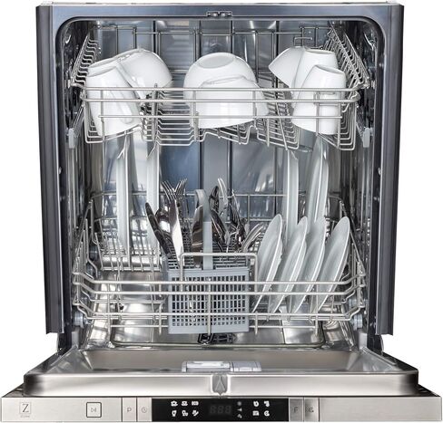 ZLINE 24 in. Top Control Dishwasher in Custom Panel Ready with Stainless Steel Tub in Saudi Arabia
