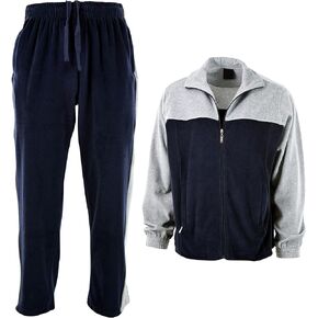 بدلة رياضية قطيفة للرجال مع جيوب بسحاب in Kuwait