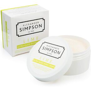 Alexander Simpson Est. 1919 Ultra-Glide Shave Cream 180ml (Bay Rum) Simpsons Shaving cream in Saudi Arabia