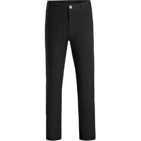 Havana Breeze Mens Stretchy Casual Dress Pants Slim Fit Flat Front Chino Pant Cotton Beach Trousers