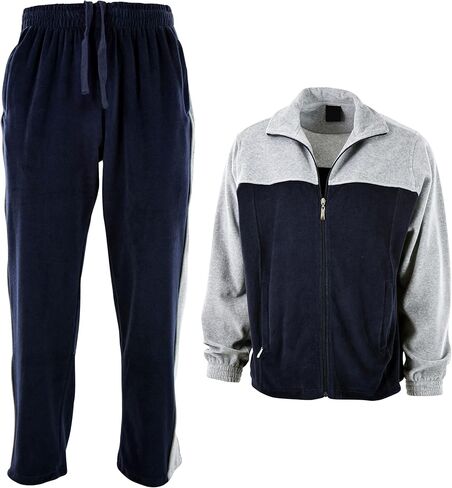 بدلة رياضية قطيفة للرجال مع جيوب بسحاب in Kuwait