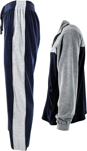 بدلة رياضية قطيفة للرجال مع جيوب بسحاب in Kuwait