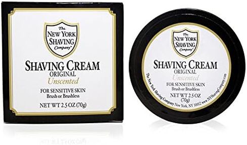 The New York Shaving Company Original Unscented Shaving Cream 2.5 oz. in Saudi Arabia