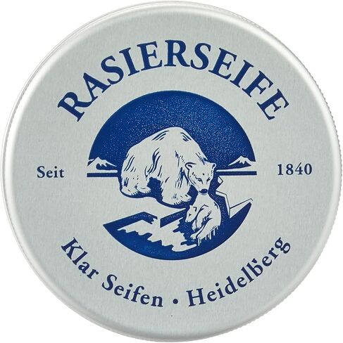 Klar Shaving Soap in Tin, Sandalwood in Saudi Arabia