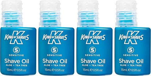 King Of Shaves Sensitive Shaving Oil For Men 15ml Packaging May Vary in Saudi Arabia