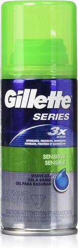 Gillette TGS Series Shave Gel Sensitive, 2.5 Ounce (Pack of 24) in Saudi Arabia