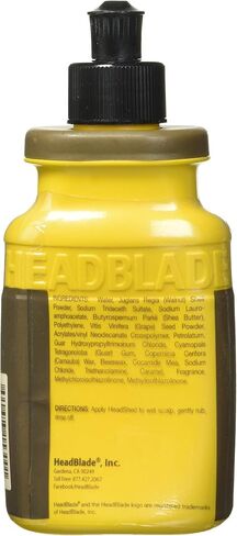 كريم الحلاقة هيدبلايد هيدسليك 8 أونصة، مقشر هيدشيد للرجال - 5 أونصة - غسول ومنظف للوجه، لوشن مرطب بعد الحلاقة غير لامع من هيدلوب للرجال - 5 أونصة in Kuwait