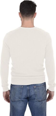 Men's Button Down Cardigan 100% Pure Cashmere Classic Knit V-Neck Sweater in Kuwait