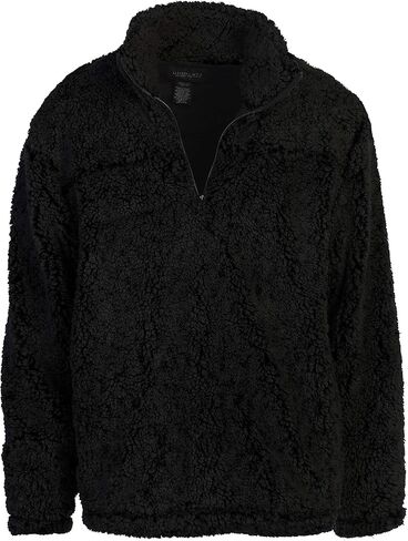 Gioberti Men and Women Super Soft Sherpa 1/4 Zip Pullover Sweater in Saudi Arabia