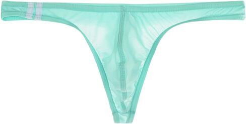 Men's Super Thin Ice Silk U Convex Low Waist G-String Thongs Underwear Youth Under Panties in Kuwait