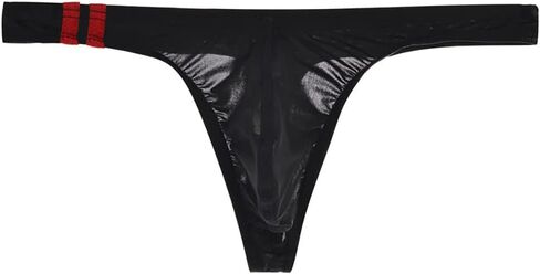 Men's Super Thin Ice Silk U Convex Low Waist G-String Thongs Underwear Youth Under Panties in Kuwait
