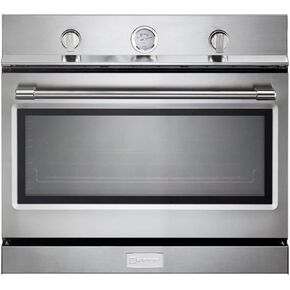 Verona Designer Series VEBIG30NSS 30 Inch Built-In Single Gas Wall Oven 3.5 cu ft Capacity Convection Infrared Broiler Electronic Ignition Stainless Steel in Kuwait