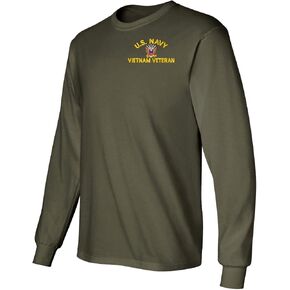 MilitaryBest U.S. Navy Vietnam Veteran Long Sleeve T-Shirt in Saudi Arabia