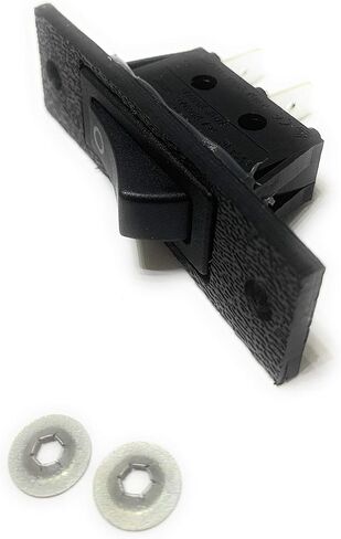 Compatible for Jenn-air Cooktop Stove Fan Switch Replacement (Not Original) 2 Wire Kit 12001129 Black Color Switch in Saudi Arabia