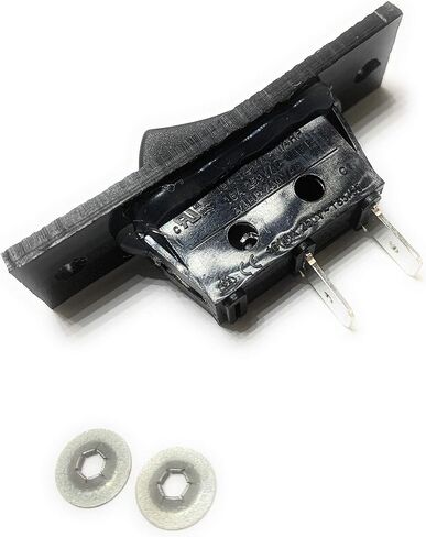 Compatible for Jenn-air Cooktop Stove Fan Switch Replacement (Not Original) 2 Wire Kit 12001129 Black Color Switch in Saudi Arabia
