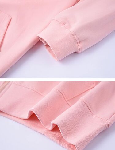 SNOLY Men Cotton Sweatshirts Zip Up Active Hoodies Coats Candy Color Unisex Couple in Kuwait