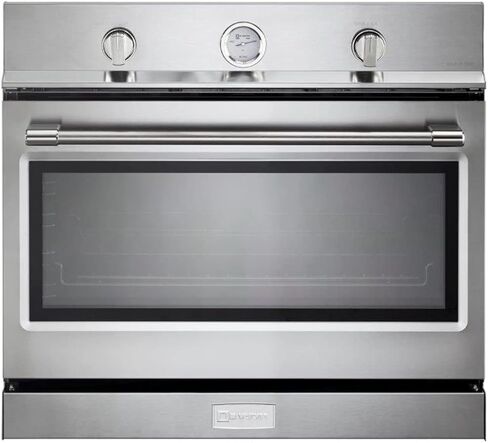 Verona Designer Series VEBIG30NSS 30 Inch Built-In Single Gas Wall Oven 3.5 cu ft Capacity Convection Infrared Broiler Electronic Ignition Stainless Steel in Kuwait