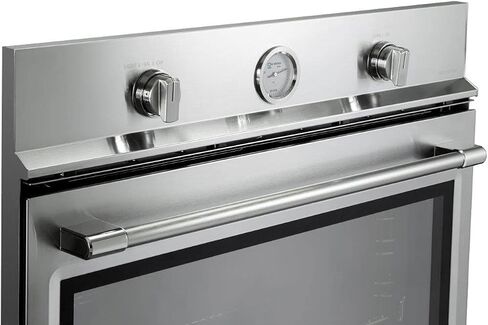 Verona Designer Series VEBIG30NSS 30 Inch Built-In Single Gas Wall Oven 3.5 cu ft Capacity Convection Infrared Broiler Electronic Ignition Stainless Steel in Kuwait