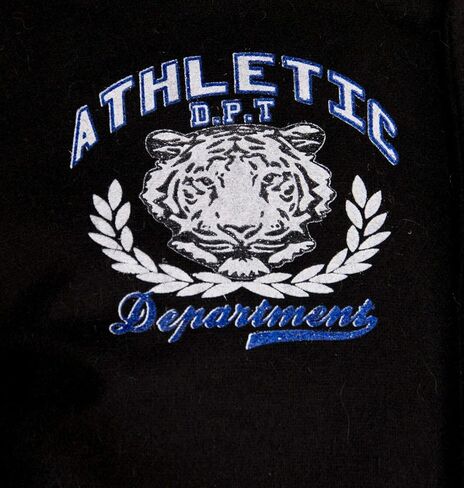 Men's Cotton Wool Baseball White PU Leather Sleeved Varsity Letterman Badged Bomber Jacket in Kuwait