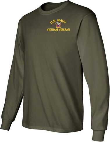 MilitaryBest U.S. Navy Vietnam Veteran Long Sleeve T-Shirt in Saudi Arabia