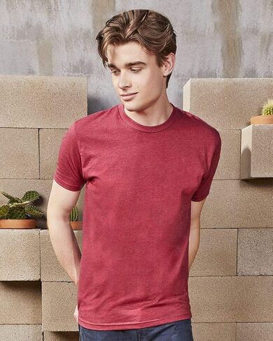 تي شيرت رجالي Next Level Premium Fitted CVC Crew (N6210) أزرق ثلجي m in Kuwait