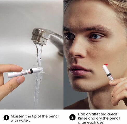 Styptic Pencils Shave Accessories (12 Pencils) Stops Bleeding Fast for Shaving Nicks, Razor Cuts for Men & Women - Sanitary and Great for Barbers or Personal in Saudi Arabia