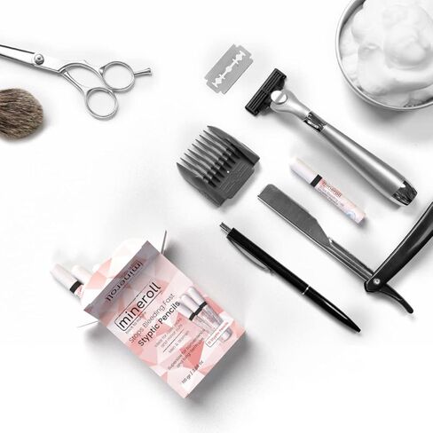 Styptic Pencils Shave Accessories (12 Pencils) Stops Bleeding Fast for Shaving Nicks, Razor Cuts for Men & Women - Sanitary and Great for Barbers or Personal in Saudi Arabia