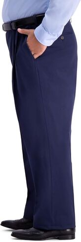 Haggar Men's B&T Work to Weekend Pro Relaxed Fit Pleat Front Pant in Saudi Arabia