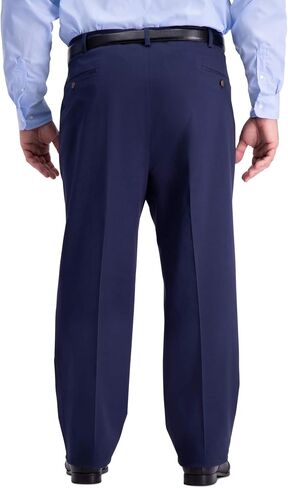Haggar Men's B&T Work to Weekend Pro Relaxed Fit Pleat Front Pant in Saudi Arabia
