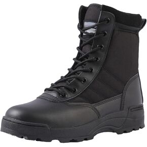 Men Boots Comfortable Fashion Breathable Lace Up Solid Color Outdoor Autumn Winter Male Knee High Boots in Saudi Arabia