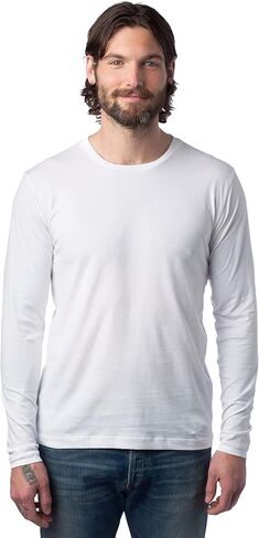 Alternative Men's Shirt, Go-To Long Sleeve Tee in Saudi Arabia
