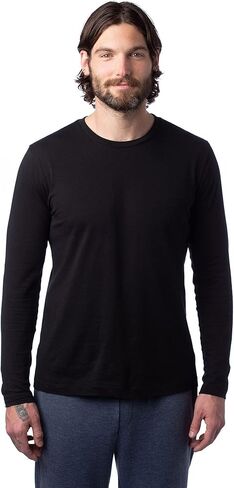 Alternative Men's Shirt, Go-To Long Sleeve Tee in Saudi Arabia