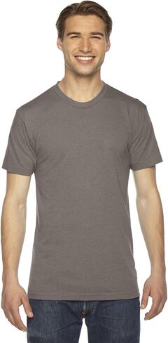American Apparel TR401W Unisex Triblend Short-Sleeve Track T-Shirt Tri Coffee XL in Saudi Arabia