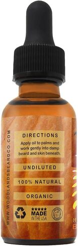 Halloween Scent Beard Oil Scented Like Pumpkin Spice from Woodlands Beard Co. - 1oz. in Saudi Arabia