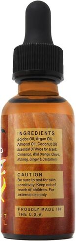 Halloween Scent Beard Oil Scented Like Pumpkin Spice from Woodlands Beard Co. - 1oz. in Saudi Arabia
